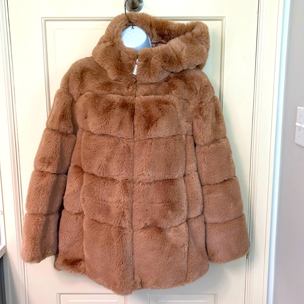 Michael Kors Women’s Faux Fur Coat